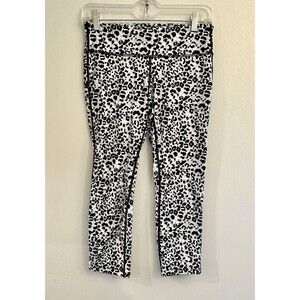 Nike Dri Fit Snow‎ Leapard Tight 3/4 Length Leggings Small